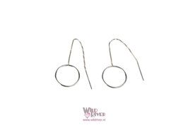 Oorrijgers met een opengewerkte cirkel