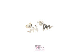 Oorknopjes zigzag slinger